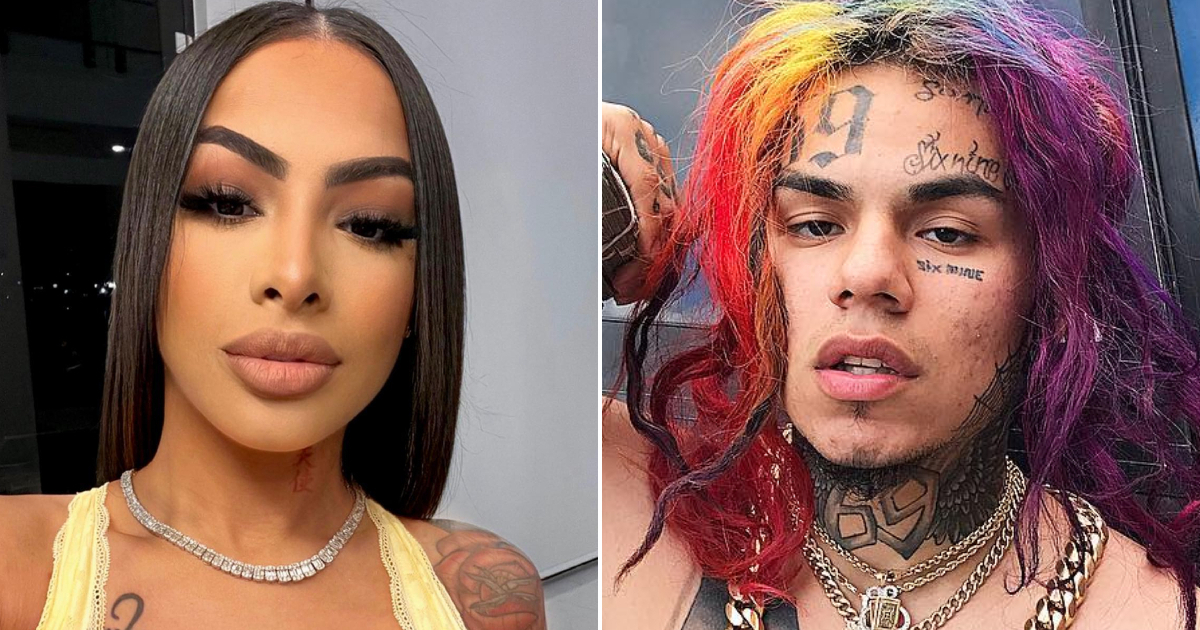 Yailin y Tekashi 6ix9ine © Redes sociales de Yailin y Tekashi 6ix9ine