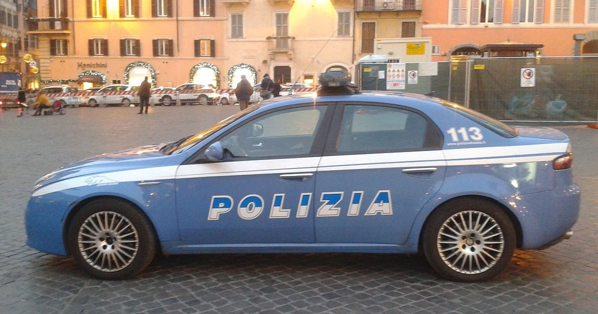 Patrulla de la policía de Italia (Imagen de referencia) © Wikimedia Commons