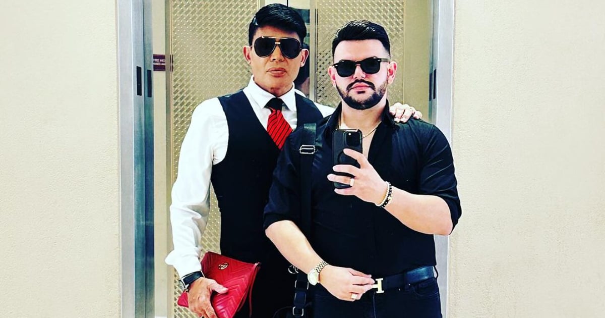 Eduardo Antonio posando con su esposo © Instagram / Eduardo Antonio