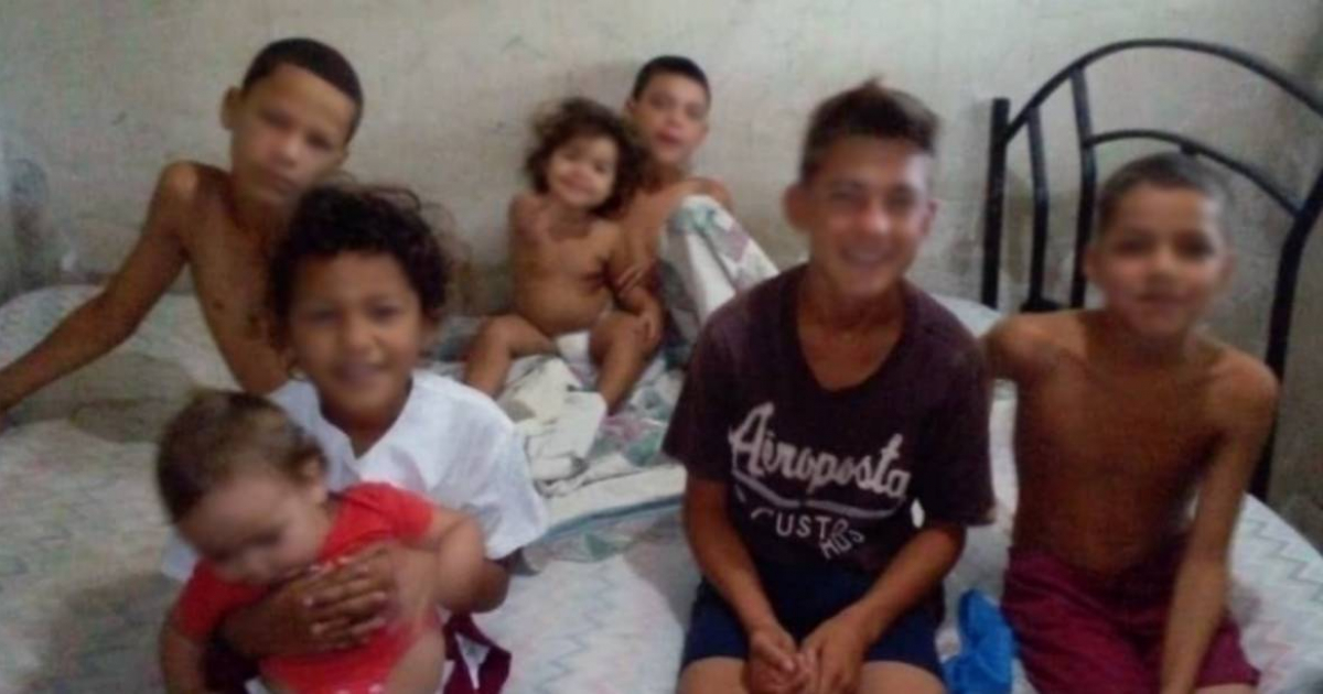 Niños cubanos (hermanos) © Facebook Diasniurka Salcedo