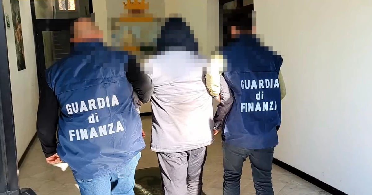 Uno de los arrestos realizados por la Policía Financiera © Guardia di Finanza