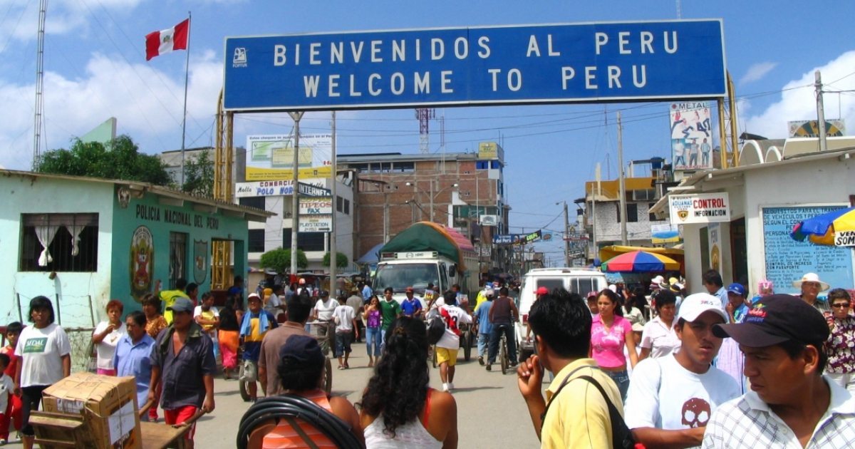 Frontera de Perú © Wikipedia