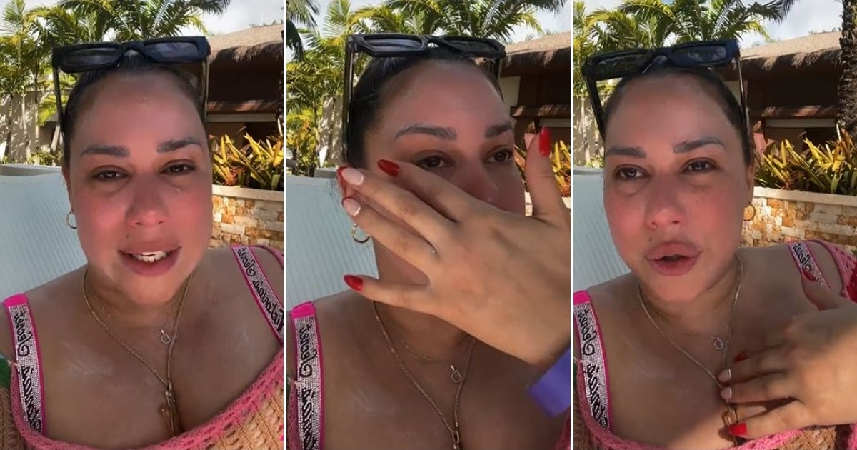 Miss Dayana tearfully apologizes for misbehaving with boyfriend during Cubanazzo 2023: “There’s no justification”
