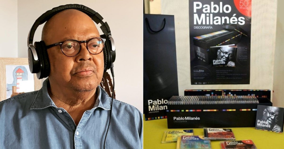 Pablo Milanés y la colección discográfica completa de su música © Pablo Milanés - Oficial y Bis Music