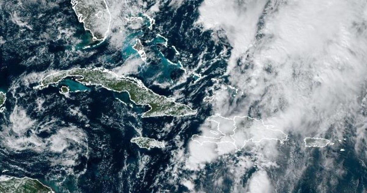 Imagen satelital de Cuba © NOAA