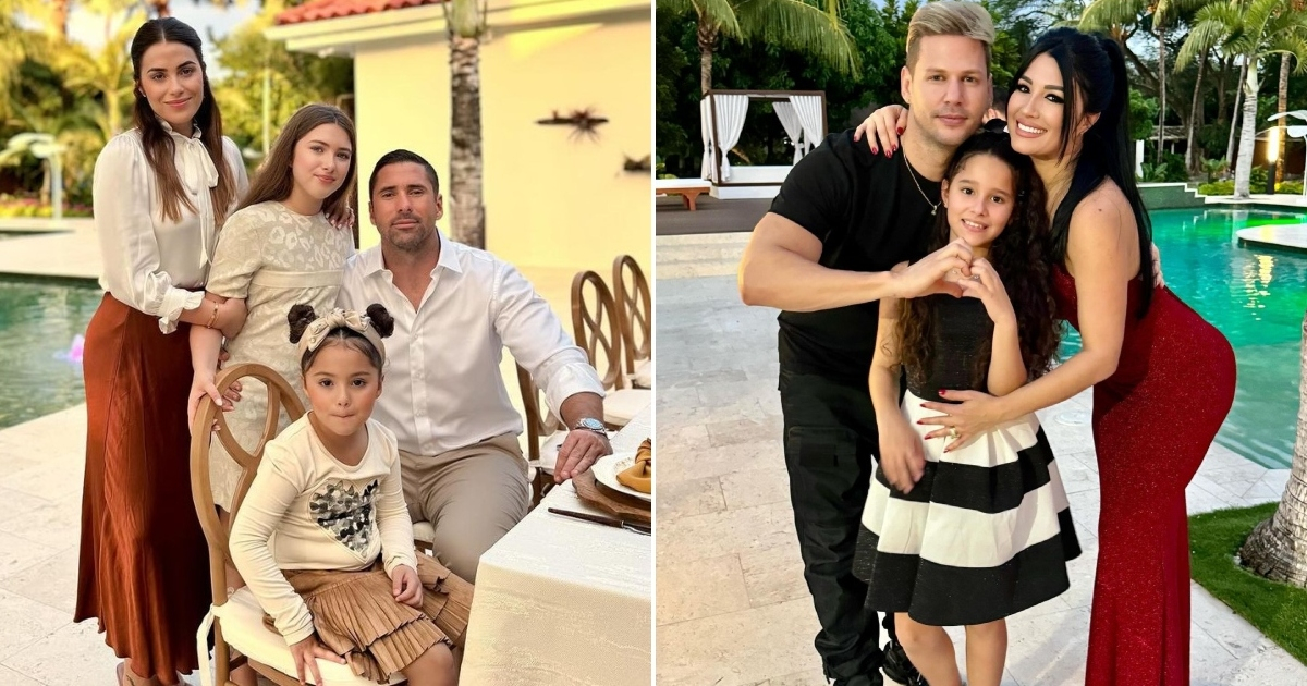 Heydy González y Aly Sánchez junto a sus familias © Instagram / Heydy González y Aly Sánchez 