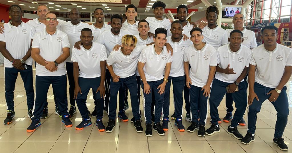 Jugadores cubanos de Futsal © Facebook / Francys Romero