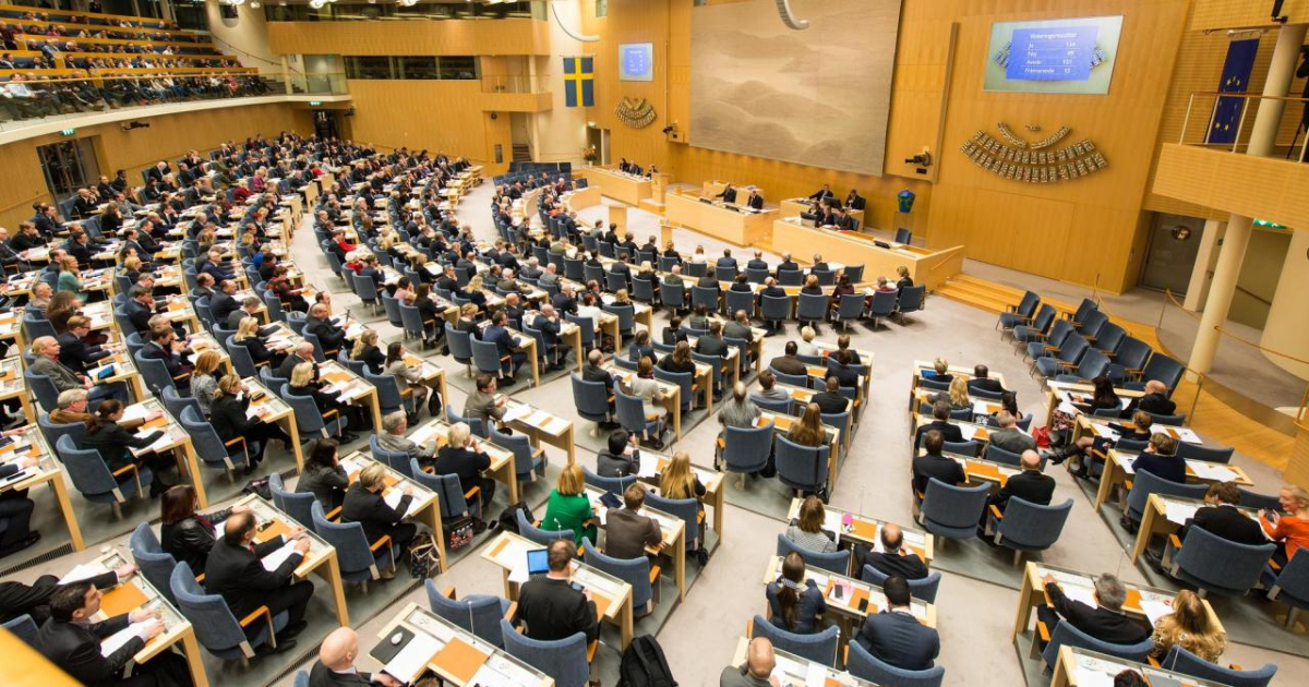 Parlamento de Suecia (imagen de referencia) © Riksdagen (Parlamento)