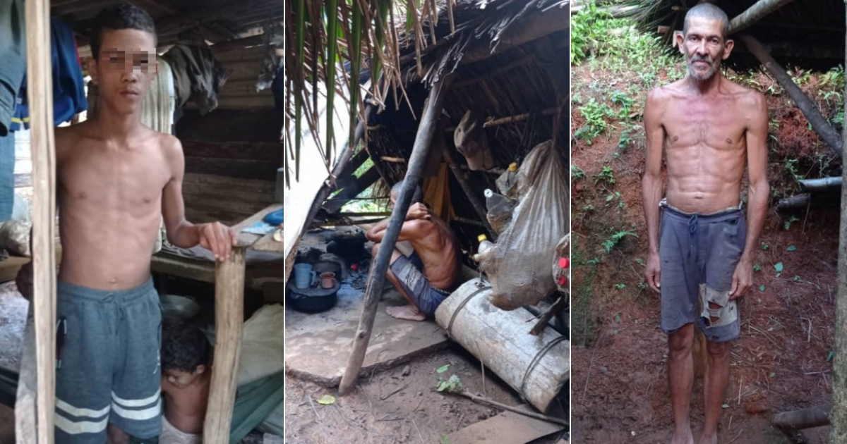 Familia vive en condiciones infrahumanas en Las Minas © Facebook/Aníbal Ferrand