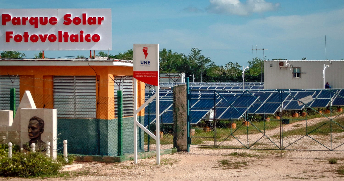 Parque solar fotovoltaico en Cuba © cubanoticias360.com