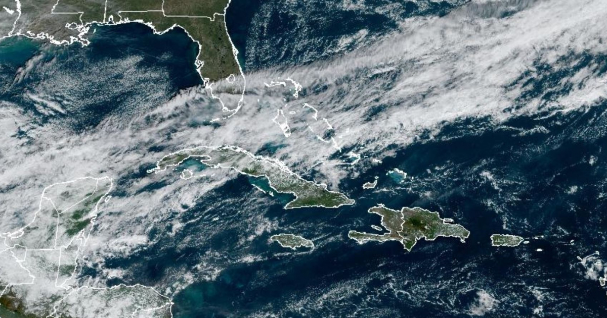 Última imagen de satélite de NOAA © NOAA