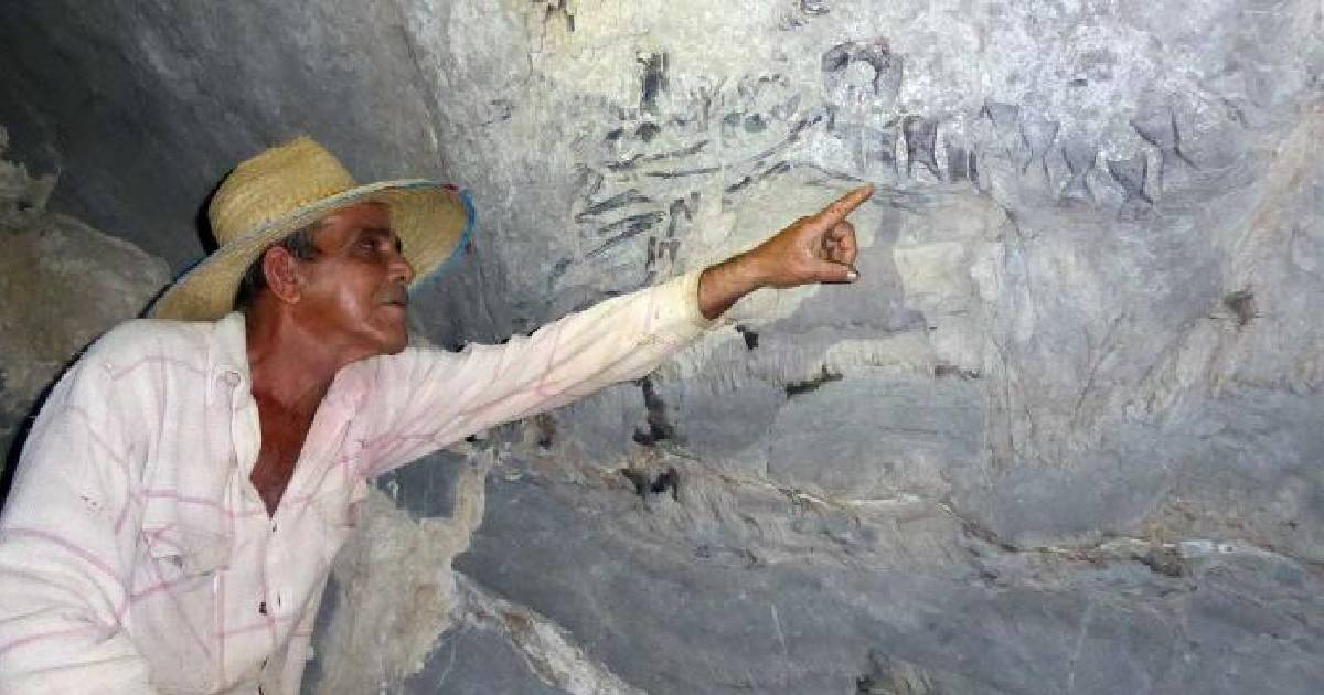 Campesino que encontró los fósiles © Ronald Suárez Rivas / Granma