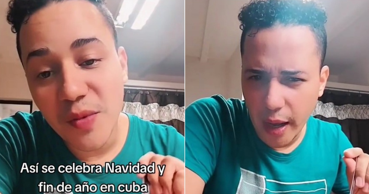 A young man tells what Christmas and the end of the year are like in Cuba