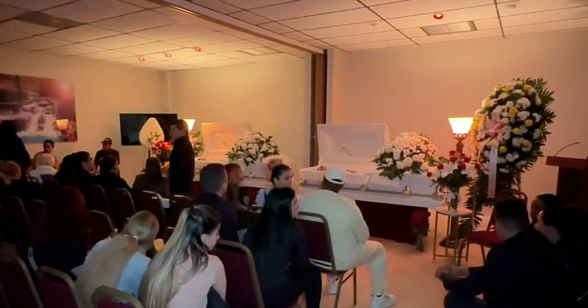 Funeral de madre e hija asesinadas en Miami © Univisión / Captura de video