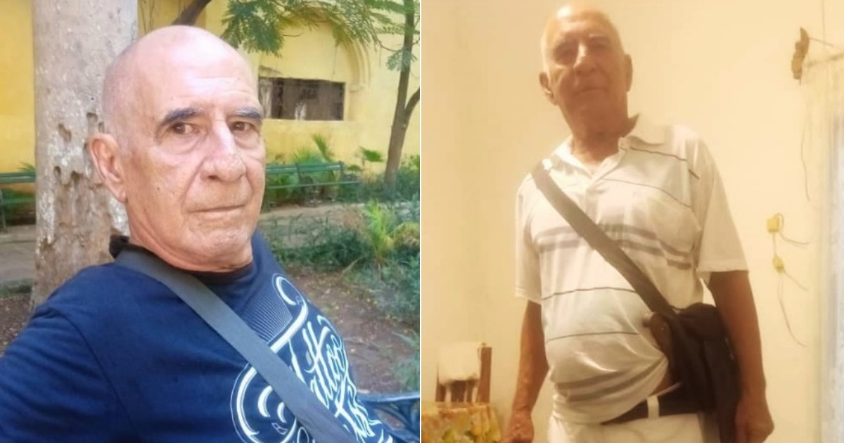 Anciano cubano que fue encontrado sin vida en Camagüey © Collage Facebook/Revolico Camagüey 