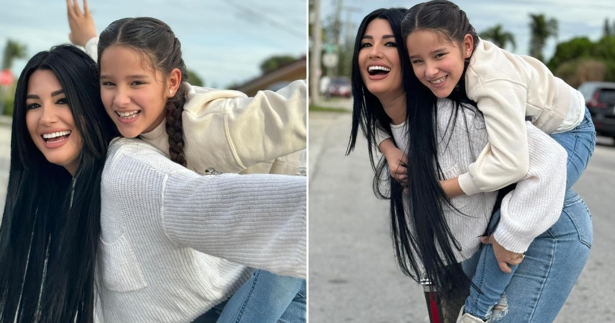 Heydy González y su hija Galilea © Instagram / Heydy González