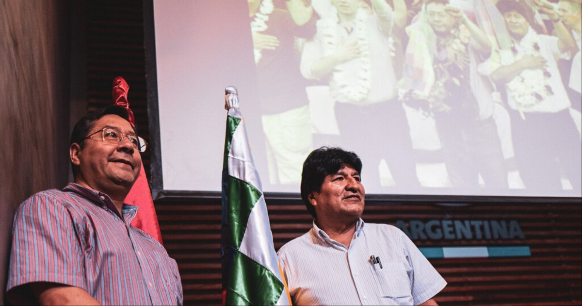 Luis Arce y Evo Morales © Flickr / Brasil de Fato