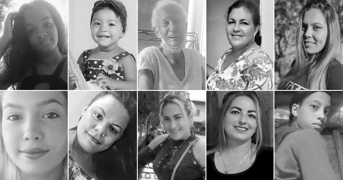 Cubanas víctimas de feminicidio © Redes Sociales