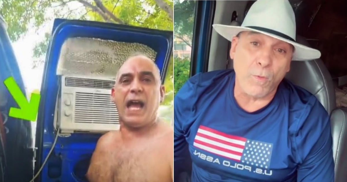Cuba, who lives in his van in Miami, speaks: “Everything fell apart”