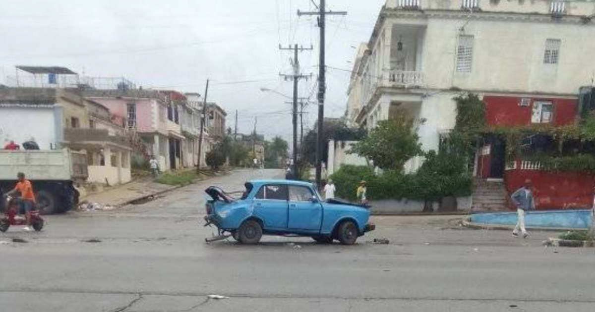 Accidente en La Habana © Facebook Accidentes de Buses y Camiones