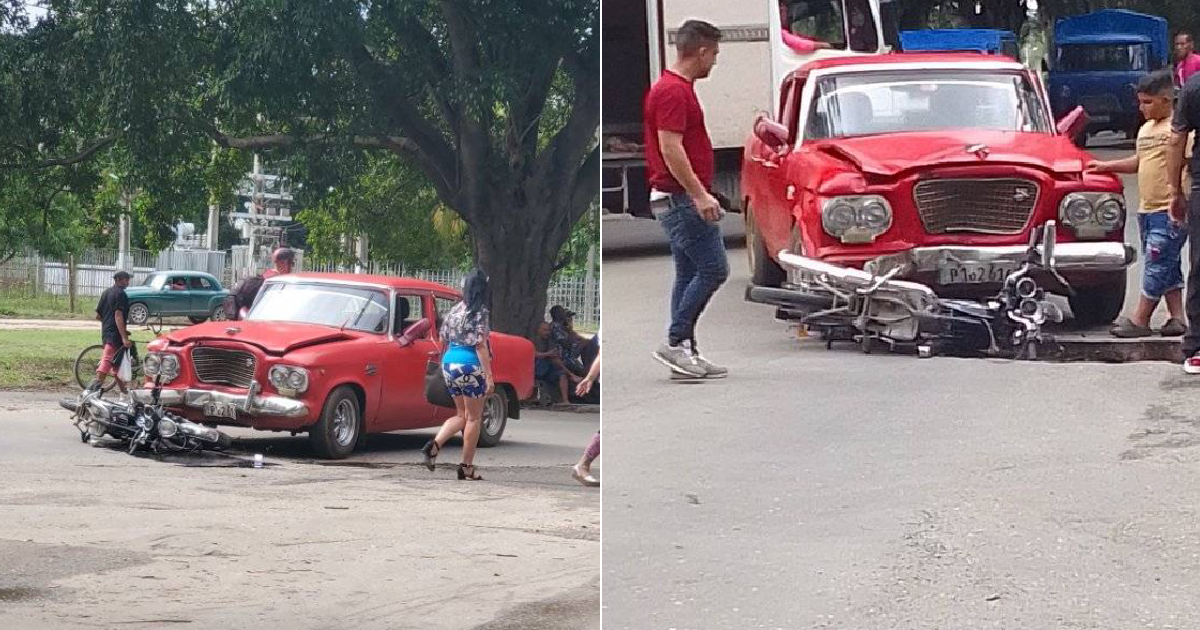 Accidente en el Cotorro © Facebook/Alejandro Vargas Tamayo y Osvaldo Chaviano