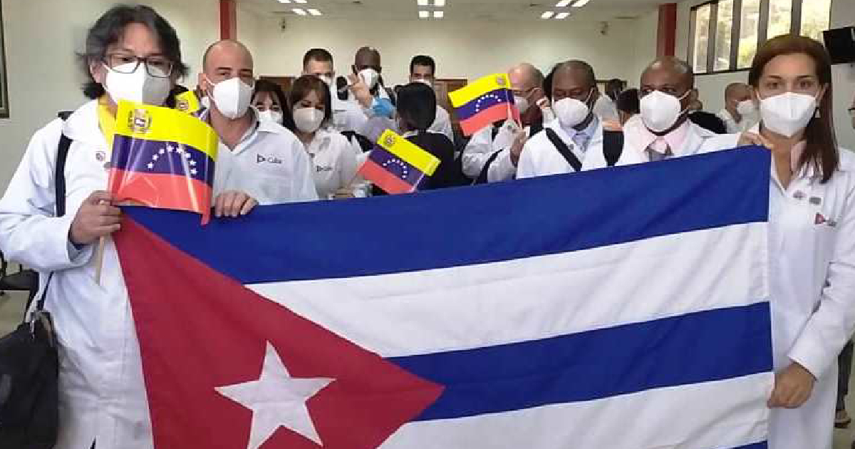 Internacionalistas cubanos en misión médica en Venezuela (Imagen de Referencia) © MINSAP