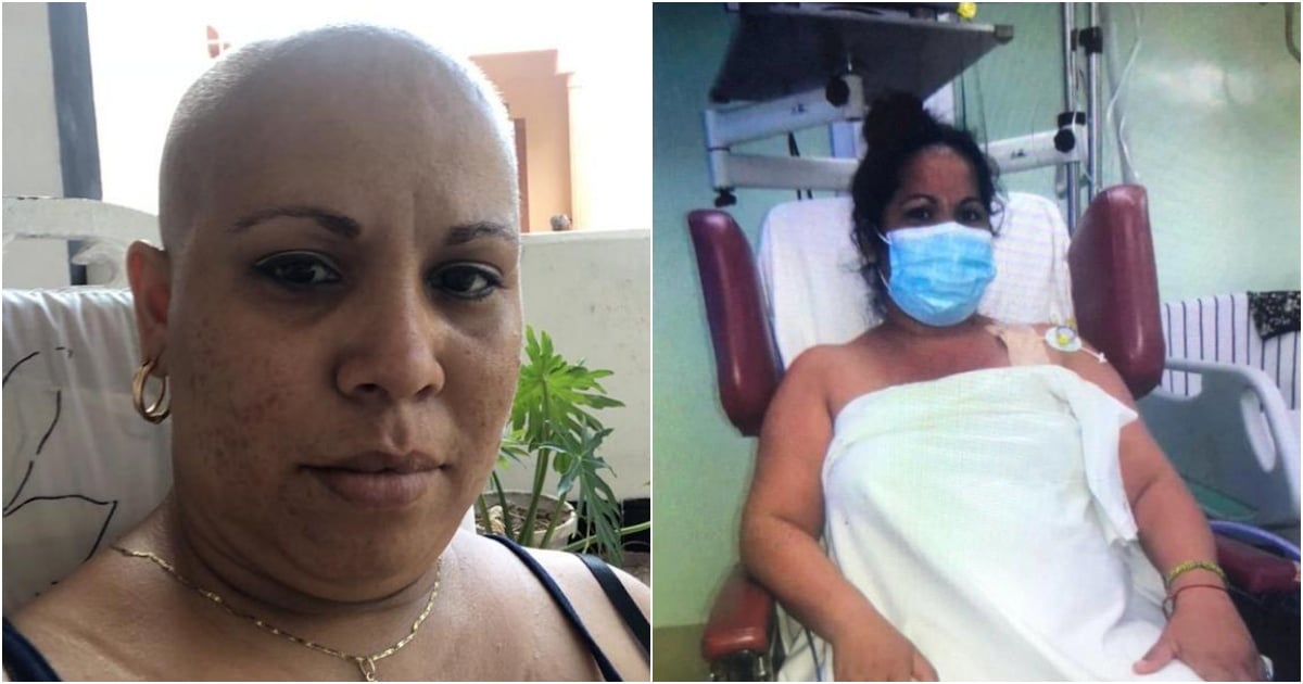 Cubana enferma de cáncer © CiberCuba