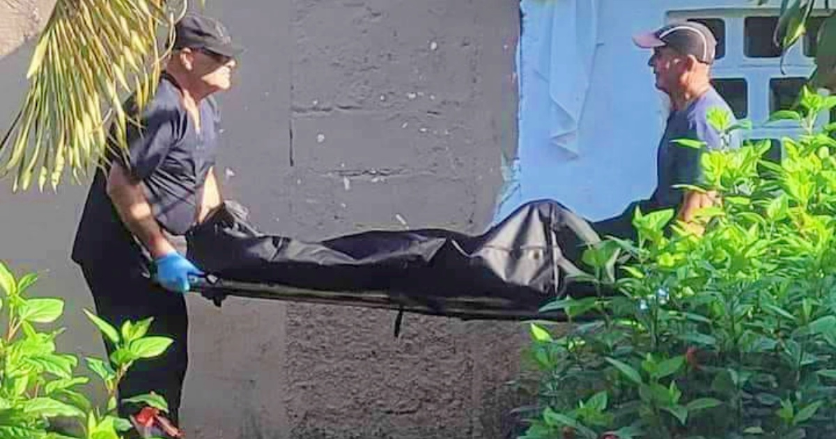 Cuerpo de una cubana que fue encontrada muerta en la calle el 19 de enero © Redes sociales