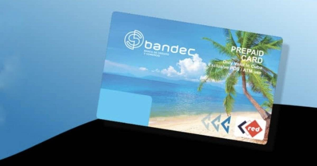Nueva tarjeta Bandec © Banco de Crédito y Comercio/Facebook