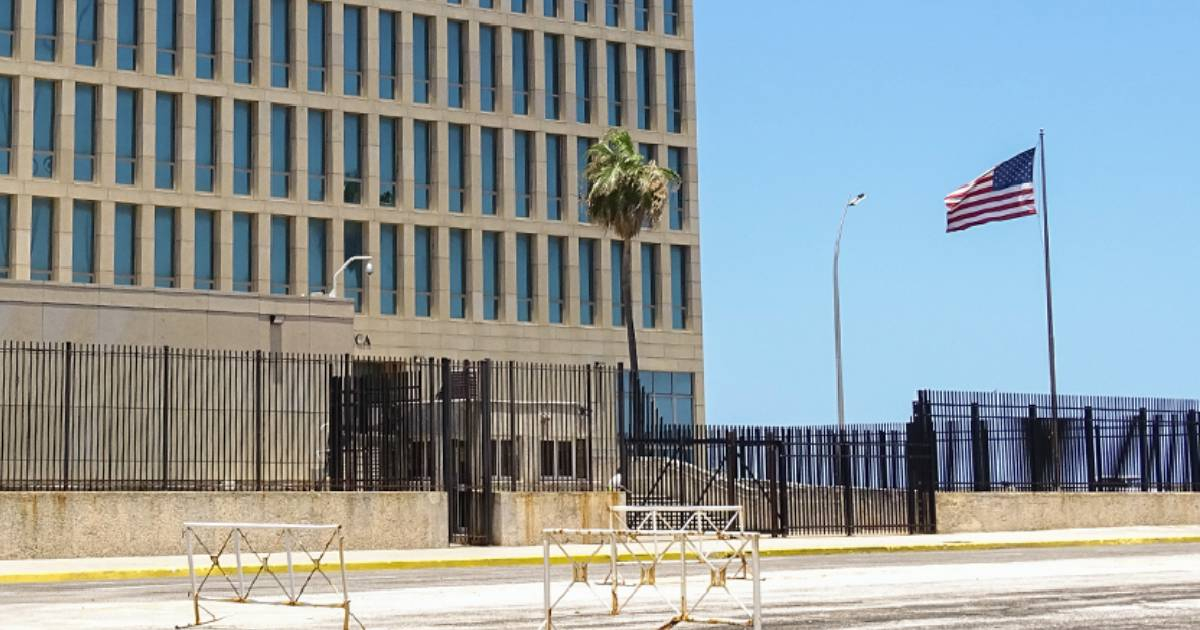 Embajada de Washington en La Habana © CiberCuba