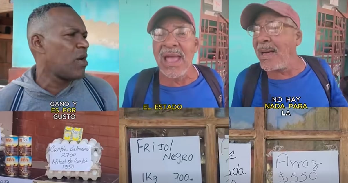 Cubanos entrevistados © Captura de pantalla/Facebook/ADN Cuba