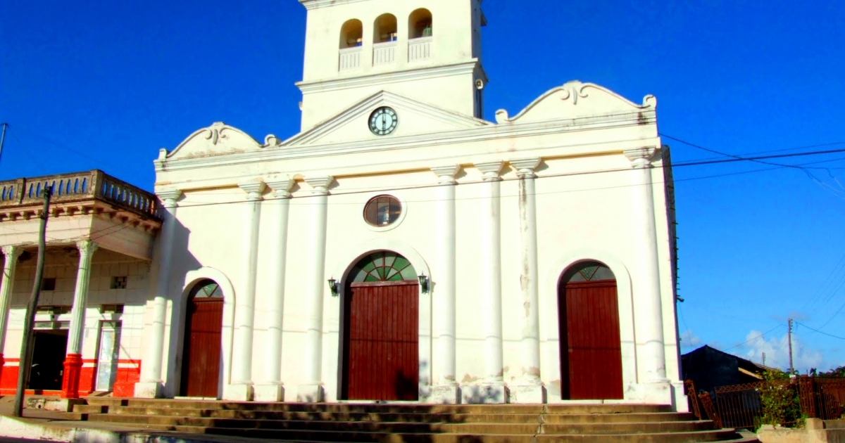 Iglesia del poblado de Esperanza, en Villa Clara (imagen de referencia) © casanovacarlos2.blogspot.com