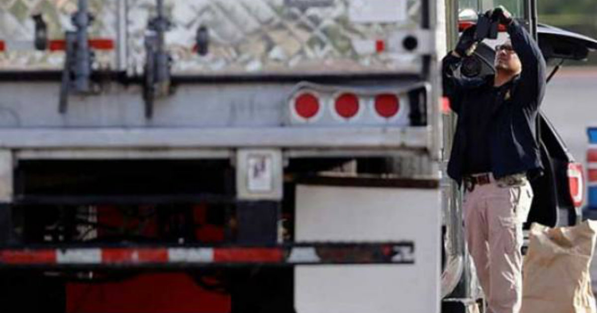 Camión detenido por autoridades (imagen de referencia) © Pueblaonline