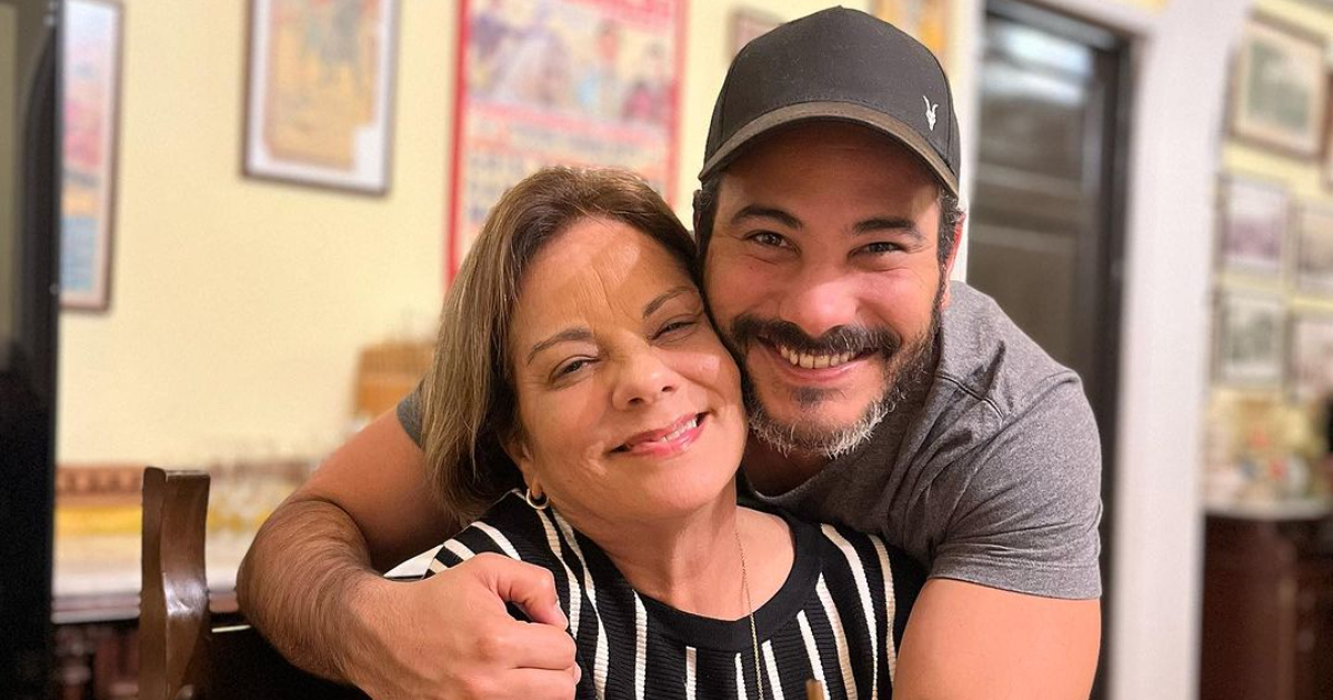 Carlos Enrique Almirante y su madre Blanca Elena Herrera © Instagram / Carlos Enrique Almirante