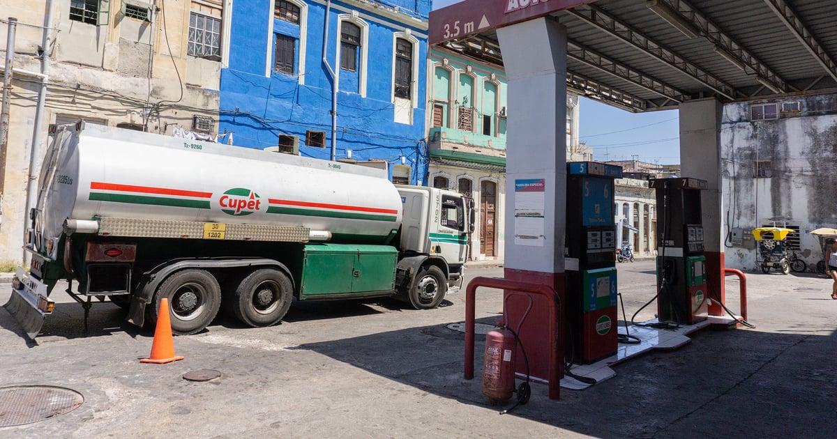 Gasolinera en Cuba © CiberCuba