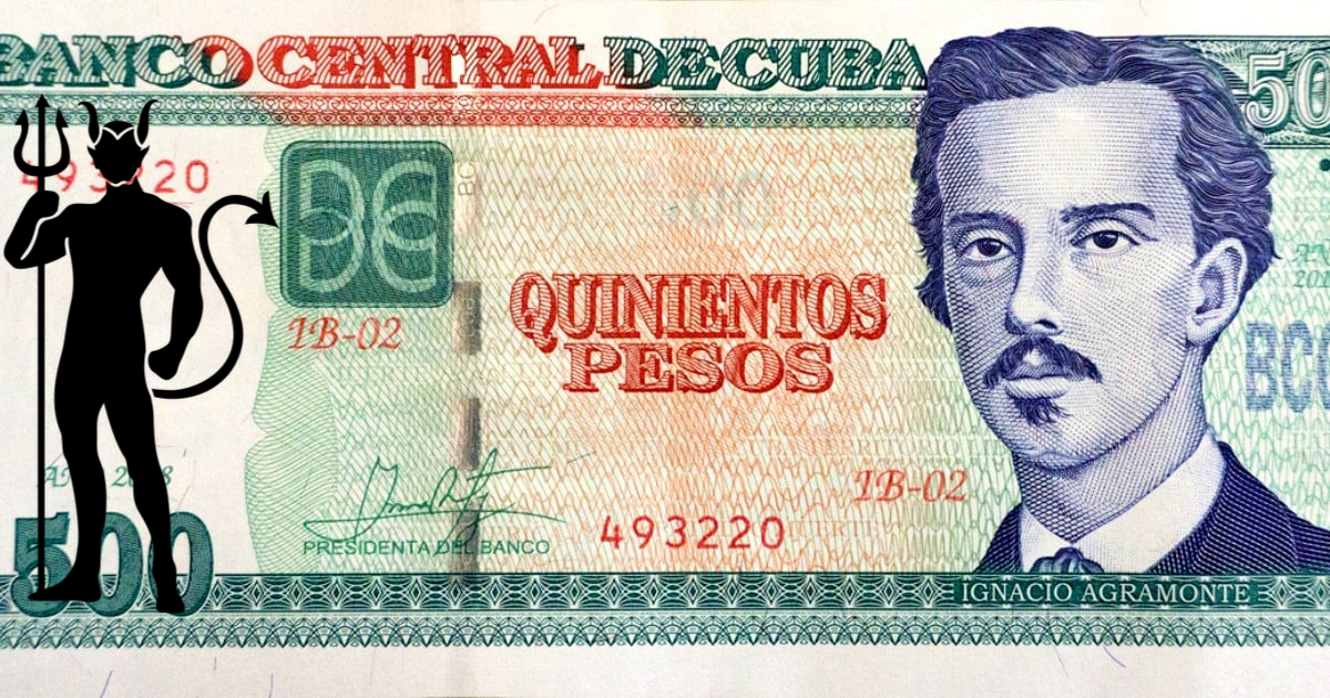 Billete de 500 pesos cubanos © CiberCuba