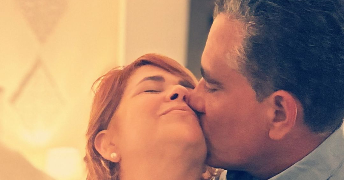  Judith González y su esposo © Instagram / Judith González