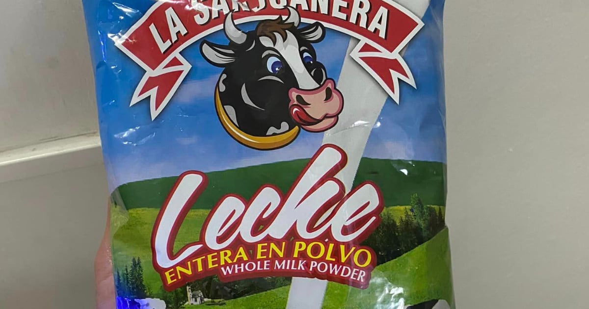 Bolsa de leche en polvo © Grupo de Facebook / Mipyme Cuba