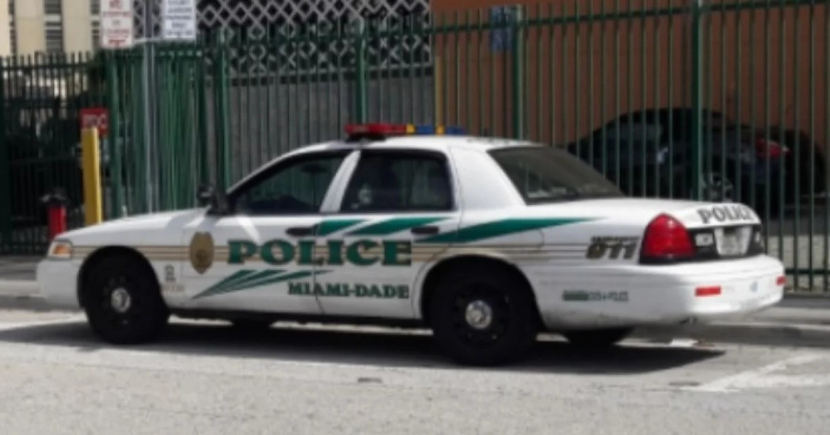Auto policía del condado de Miami-Dade © CiberCuba