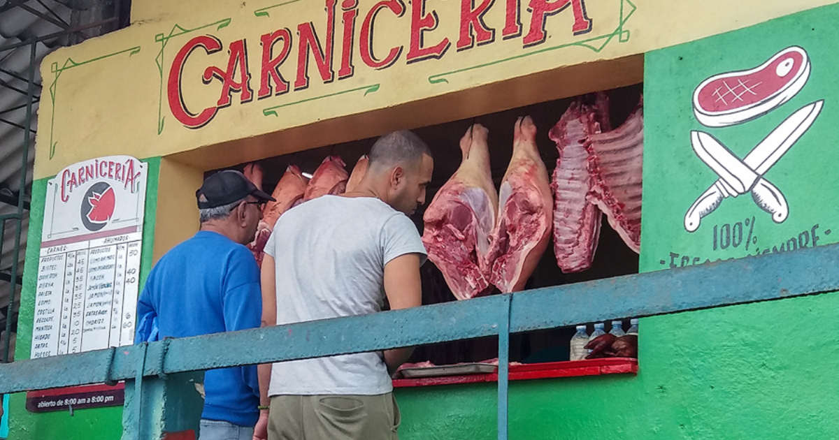 Carnicería en Cuba © CiberCuba