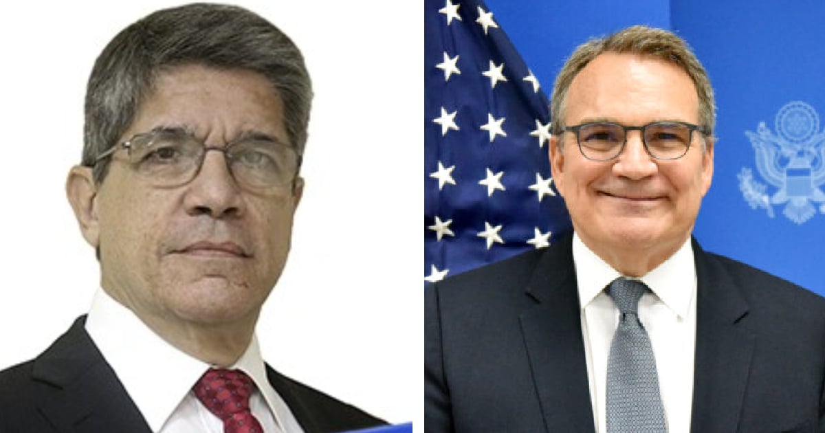 Carlos Fernández de Cossío y Benjamin Ziff © MINREX y Gobierno de Estados Unidos