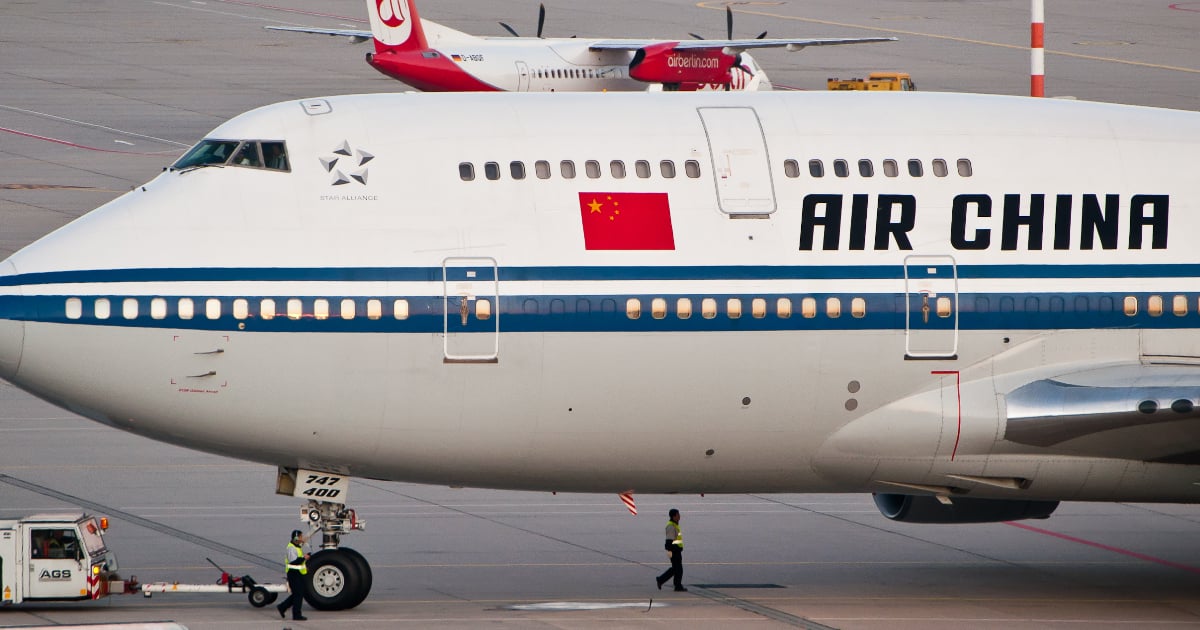 Avión de Air China © Wikimedia Commnos / Julian Herzog