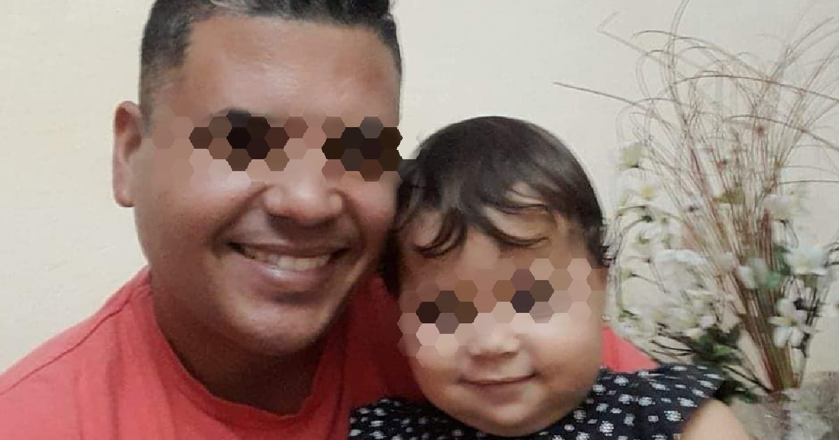 Chofer fallecido junto a su hija © Facebook/Loren Vázquez