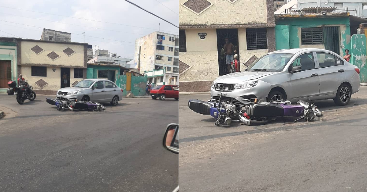 Accidente en Santiago de Cuba © Facebook/Nelson Otero