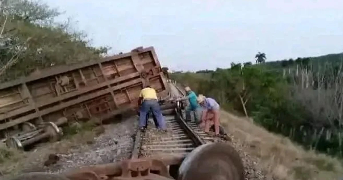 Accidente de tren en Cuba (Imagen de referencia) © Redes sociales 