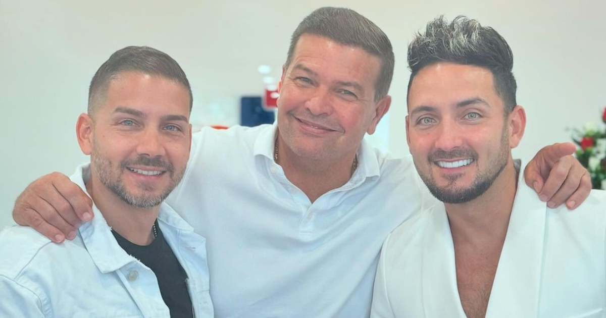 Orlando Fundichely junto a El Boni y Kelly © Instagram / Orlando Fundichely