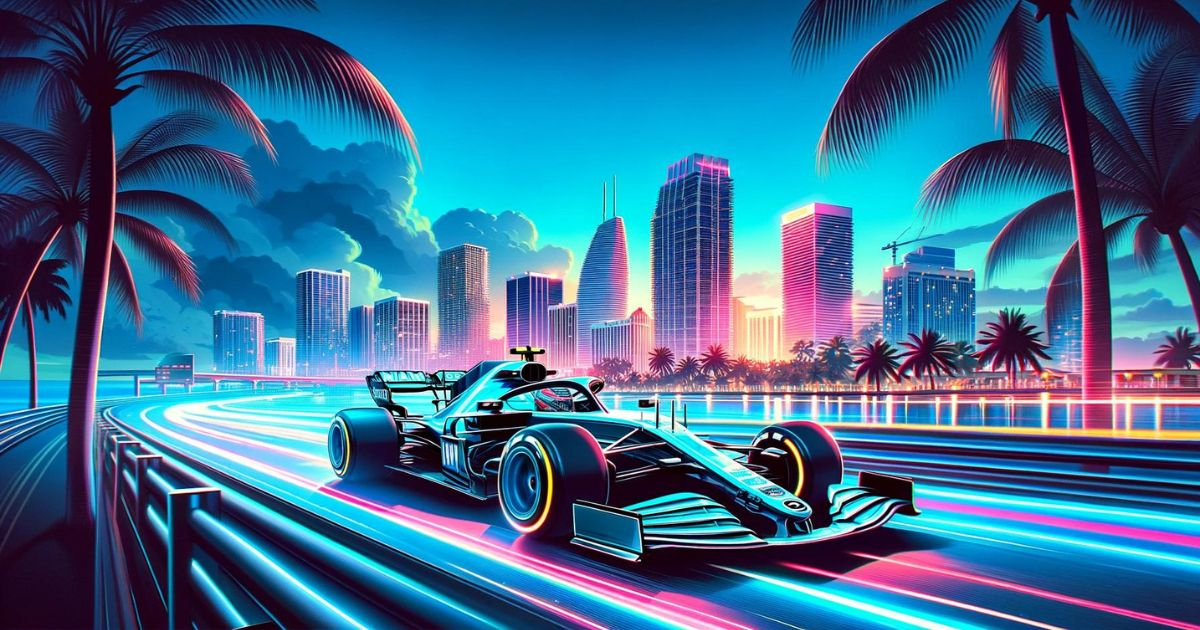 Gran Premio de Fórmula 1. Imagen generada por inteligencia artificial. © GPT