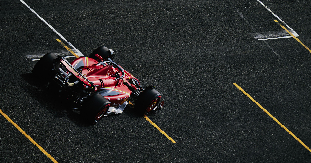 Auto de equipo Ferrari © X/Scuderia Ferrari