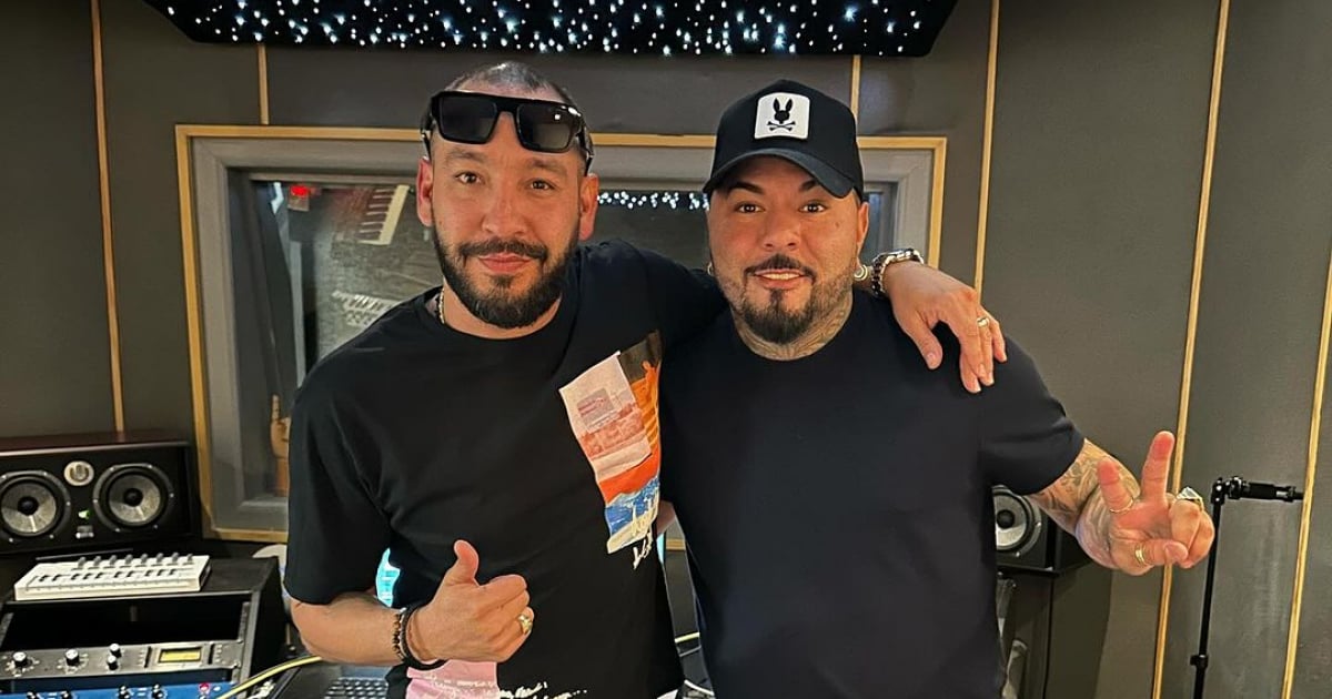 Emilio Frías y El Chacal juntos en Miami © Instagram / El Niño y La Verdad