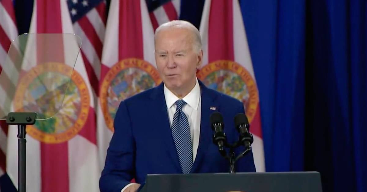 Joe Biden en Tampa © Captura de video
